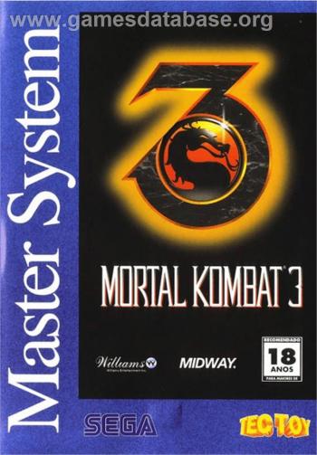 Cover Mortal Kombat 3 for Master System II